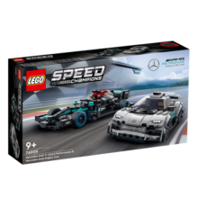 乐高（LEGO）超级赛车系列 汽车模型男女孩拼搭积木玩具生日礼物 76909 梅赛德斯奔驰AMG套装