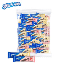 再降价、88VIP、需福袋：奥利奥 双心脆威化饼干零食 香草草莓组合装 36条