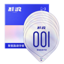 推浪 京东自有品牌 001超薄避孕套 3只*7件
