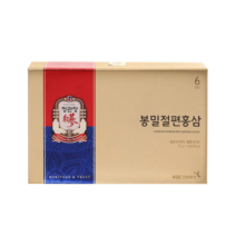 韩国原装进口 正官庄六年根人参片礼盒含人参皂苷rh2 蜂蜜 增强免疫力 缓解疲劳 蜂蜜红参切片20g*6包