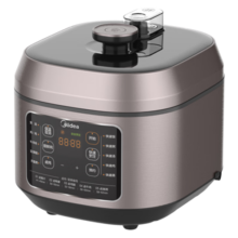 美的（Midea） 电压力锅 少盐好汤 家用双胆加厚钢胆智能高压锅 5L大容量多功能电饭煲 升级0涂层钢胆（4-10人） 5L