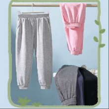 PLUS会员：JEANSWEST 真维斯 儿童休闲运动裤 拍2件