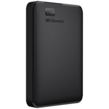 西部数据（WD） 移动硬盘便携外置存储2.5英寸USB3.0兼容mac 稳定耐用大容量外接机械 高速 新元素2TB（WDBUZG0020BBK） 【标配】