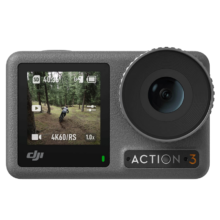 百亿补贴：大疆（DJI）Osmo Action 3 运动相机 4K高清摄像机骑行拍摄防抖记录仪 全能&基础礼包包+帽子+充电头+膜