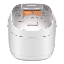 东芝（TOSHIBA）真空电饭煲日本原装进口 3升家用IH多功能电饭锅5MM厚内胆保温保鲜煮饭锅RC-10VRPC（W）