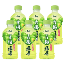 需抢券：康师傅 茶饮料青梅绿茶330ml*6瓶