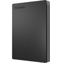 东芝（TOSHIBA）1TB 移动硬盘机械 Slim系列 USB3.2 Gen 1 2.5英寸 黑色 兼容Mac 金属超薄 密码保护 轻松备份