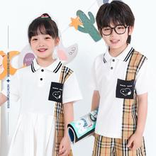 Snoopy 史努比 男童学院风套装（Polo衫+短裤）