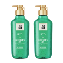 pLus会员，京东百亿补贴:吕（Ryo）韩国进口绿吕洗发水550ml*2 清爽控油 清洁蓬松【预定】