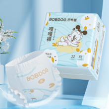PLUS会员！BoBDoG 巴布豆 嘎嘎裤尿不湿 纸尿裤28片（任选尺码）