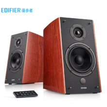 20日20点：EDIFIER 漫步者 R2000DB 2.0声道 居家 多媒体音箱 木纹色