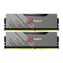 金百达（KINGBANK）32GB(16GBX2)套装 DDR5 6800 台式机内存条海力士A-die颗粒 黑刃无灯 C34