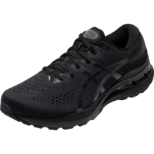 亚瑟士ASICS跑鞋男鞋运动鞋稳定支撑宽楦 GEL-KAYANO 28 (4E) 黑色 40.5