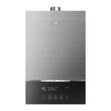 美的（Midea）16升燃气热水器下置风机 家用天然气 智控增压水伺服恒温新一代密闭稳燃舱以旧换新JSQ30-MATE