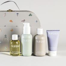 SoKind 婴儿护肤套装 （香波150ml+保湿乳125ml+润肤油75ml+屁屁霜50ml)
