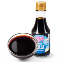 小鹿蓝蓝有机认证儿童酱油3岁+减盐无添加调味调料酿造工艺儿童蒸炒 150ml