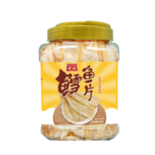 再降价、plus会员：万达烤鱼片500g罐 鳕鱼片鱼干