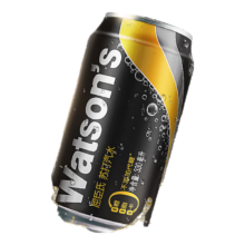 plus会员:屈臣氏（Watsons）苏打气泡水 原味330ml*12罐＊2件+赠鸭屎香250ml*4