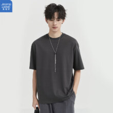 plus会员：JEANSWEST 真维斯 男士短袖T恤 简约纯色百搭上衣（任选4件）