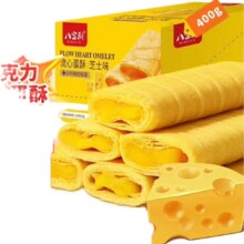 plus会员、需首购：八宝利流心蛋酥芝士味400g 20袋/箱