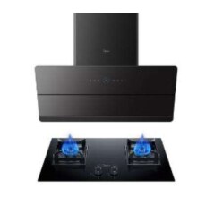 618预售、PLUS会员：Midea 美的 抽油烟机灶具套装 24大吸力 5.2kW烟灶联动套装 JA5+Q230S-L天然气