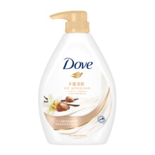 多芬(DOVE) 沐浴露 乳木果和香草 丰盈宠肤沐浴乳1000g(新旧包装随机发)*2件