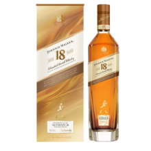 尊尼获加（JOHNNIE WALKER）铂金 18年 苏格兰进口 调和型 威士忌 洋酒750ml