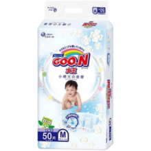 plus、京东百亿补贴：大王（GOO.N）纸尿裤 小晴天系列婴儿纸尿裤 M50片-（6-11kg）