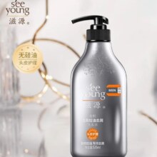 PLUS会员：Seeyoung 滋源 男士茶籽控油去屑洗发水 535ml/瓶*2件