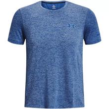 安德玛 UNDERARMOUR）Seamless男子跑步运动短袖T恤1375692 蓝色