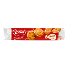 plus会员、需首购：和情（LOTUS）缤咖时焦糖夹心饼干香草味150g 比利时原装进口