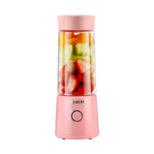 美菱（MELING）榨汁机便携随行果汁机迷你多功能料理机搅拌机家用充电式榨汁杯/ 经典款瓷白色（2刀片）
