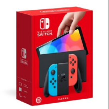 京东百亿补贴、plus：任天堂（Nintendo） Switch NS掌上游戏机 OLED主机 港版彩色 续航加强版