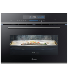 618预售、PLUS会员：Midea 美的 嵌入式蒸烤一体机 55L大容量搪瓷内胆 BS5051W