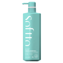 plus：SOFTTO 索芙特 海蓝藻头皮轻蓬洗发水 500g