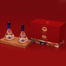 端午好礼！泸州老窖 龙凤銮 52度浓香型白酒500mL*2瓶礼盒装