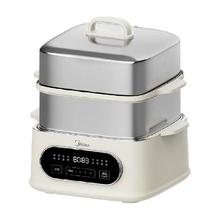 Midea 美的 电蒸锅 9.3L大容量多功能不锈钢电炖煮蒸汽锅蒸蛋器 MZ-ZGC232366