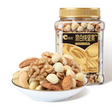 PLUS会员：洽洽 每日坚果 混合纯坚果 罐装 500g