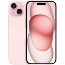 Apple iPhone 15 (A3092) 支持移动联通电信5G 双卡双待手机5G手机 粉色 128GB标配