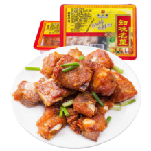知味观 蒜香仔排 250g   速冻菜肴  方便菜 半成品菜 预制菜 中华老字号