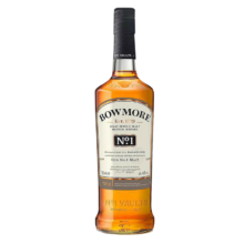 Plus会员:波摩（Bowmore）一号 苏格兰单一麦芽威士忌 700ml 洋酒 礼盒装 艾雷岛