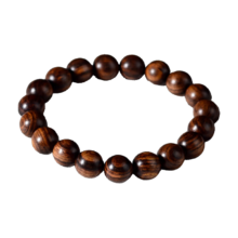 吉方圆 黑花梨木佛珠手串【精品顺纹】 10mm*19颗