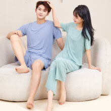 PLUS会员立减：有只绵 情侣家居服套装