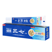 需首购、PLUS会员：三七 莲花清牙膏 薄荷香型180g+30g+凑单*2