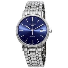 LONGINES 浪琴 Presence蓝色表盘男士机械手表L4.921.4.92.6