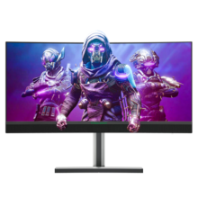泰坦军团34英寸 mini-LED带鱼屏 165Hz WQHD HDR1000 Type-C90W KVM 旋转升降 电竞电脑准4K显示器 M34E7R