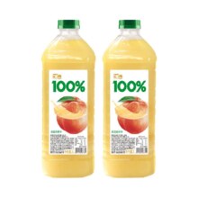 88VIP、限地区：汇源 100%桃混合果汁 2L*1瓶
