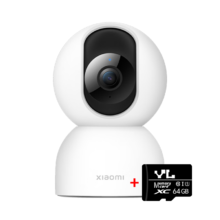 京东百亿补贴：Xiaomi 小米 智能摄像机2 云台版 400万像素+64GB存储卡