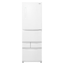 618预售、PLUS会员：TOSHIBA 东芝 412升 五门日式冰箱风冷无霜家用高端变频 小白桃姐妹款 GR-RM435WE-PM265