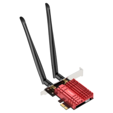 翼联(EDUP) AX200T GS  WIFI6无线网卡 PCI-E台式机全新升级电竞千兆网卡5G双频3000M蓝牙5.2